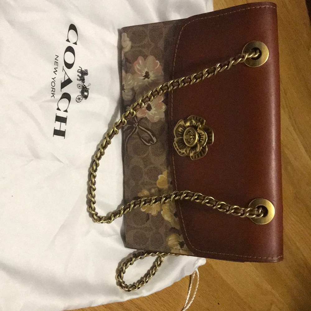 Coach PARKER with prairie floral prints